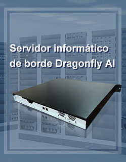 Servidor informático de borde Dragonfly AI